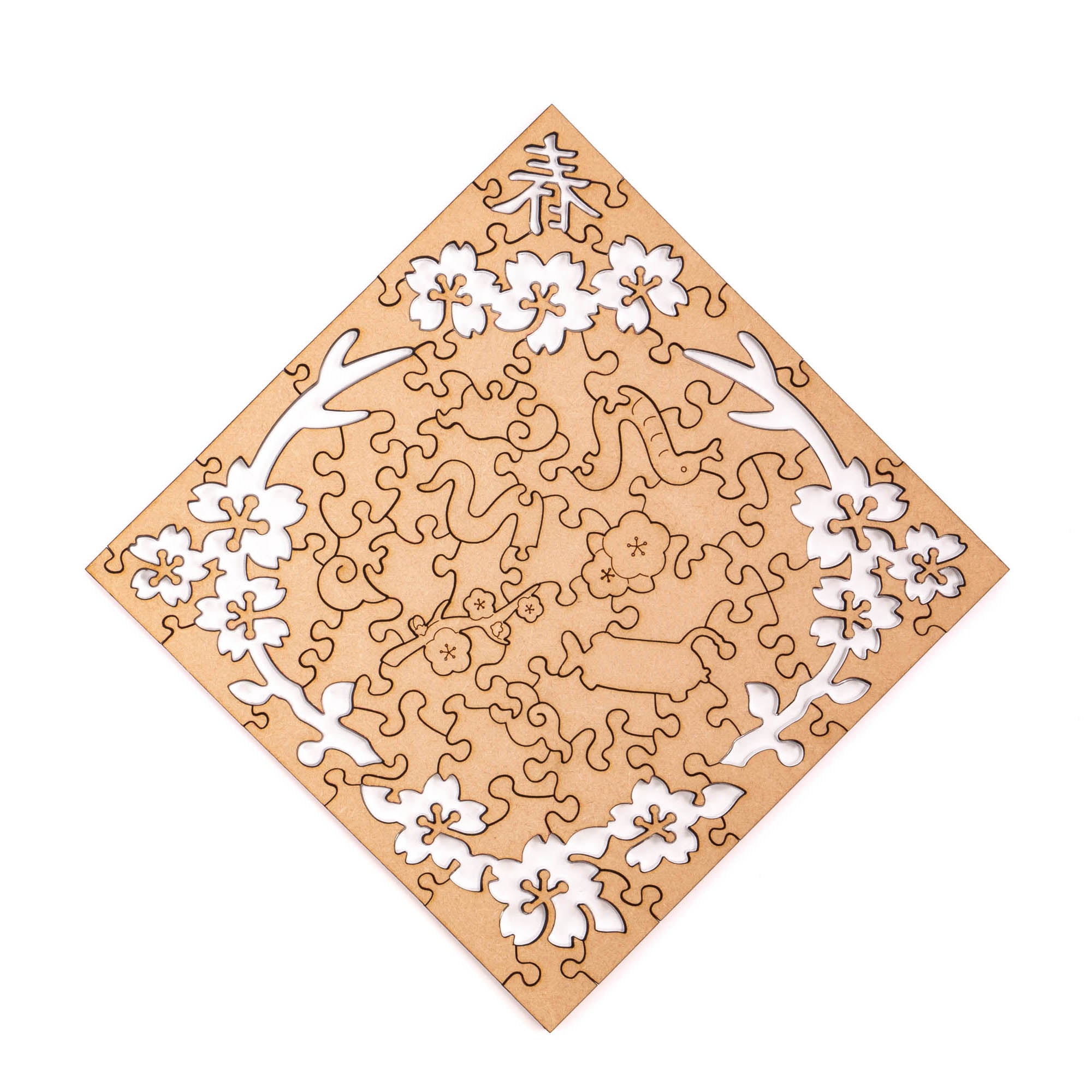 Paper Cutting Spring Couplets-White Snake