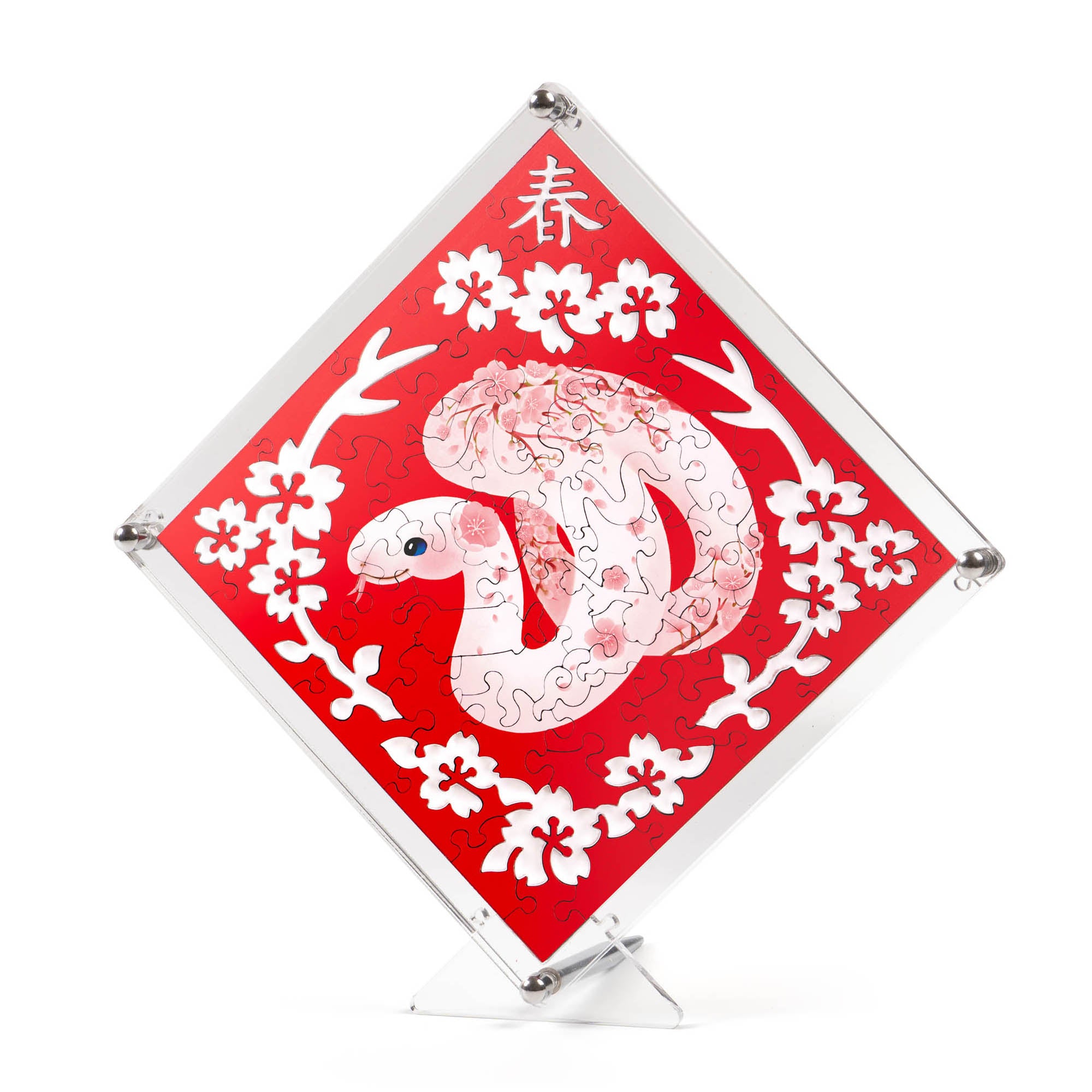 Paper Cutting Spring Couplets-White Snake