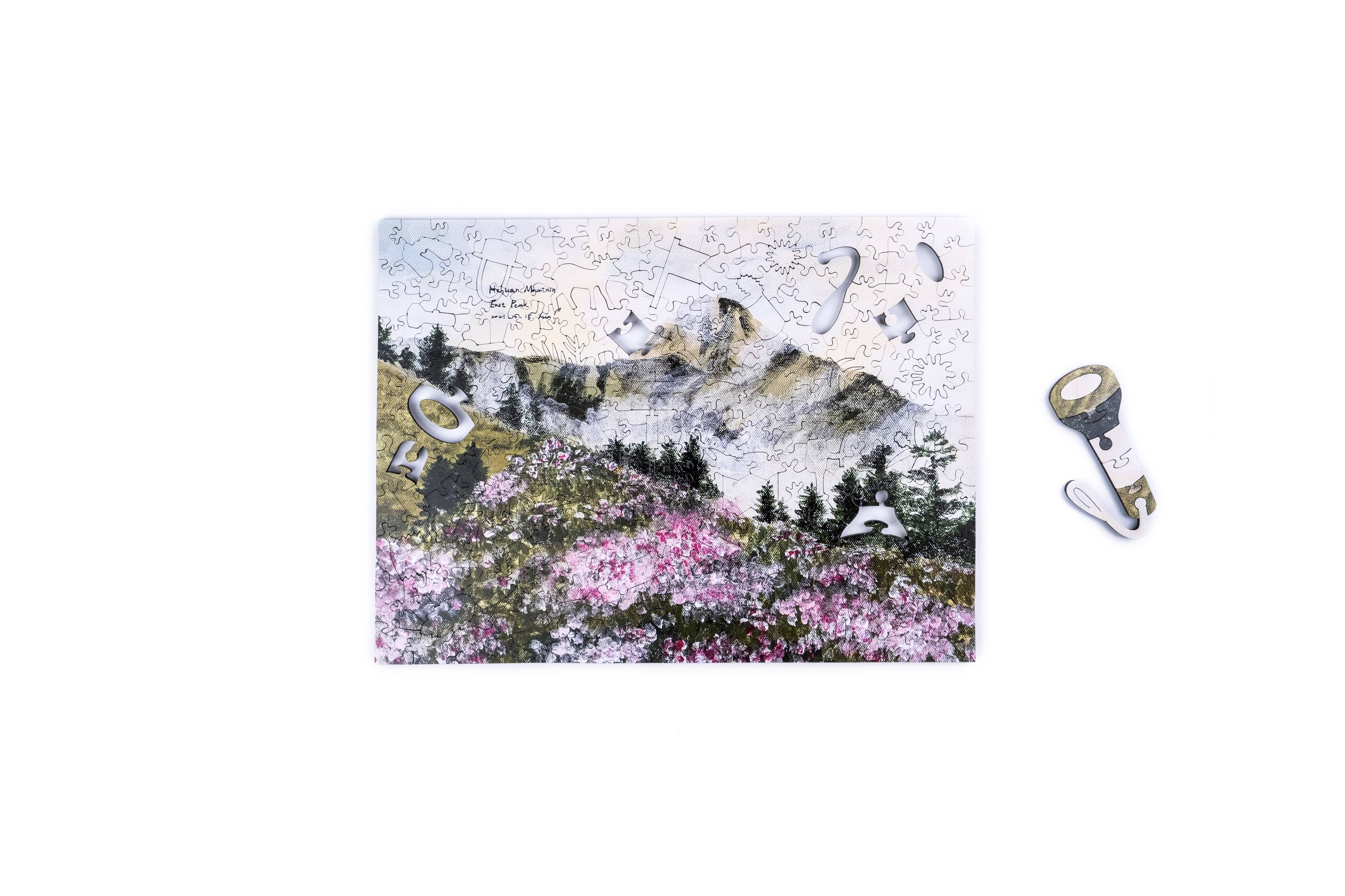 Taiwanese Mountains-May. Mt. Hehuan East Peak