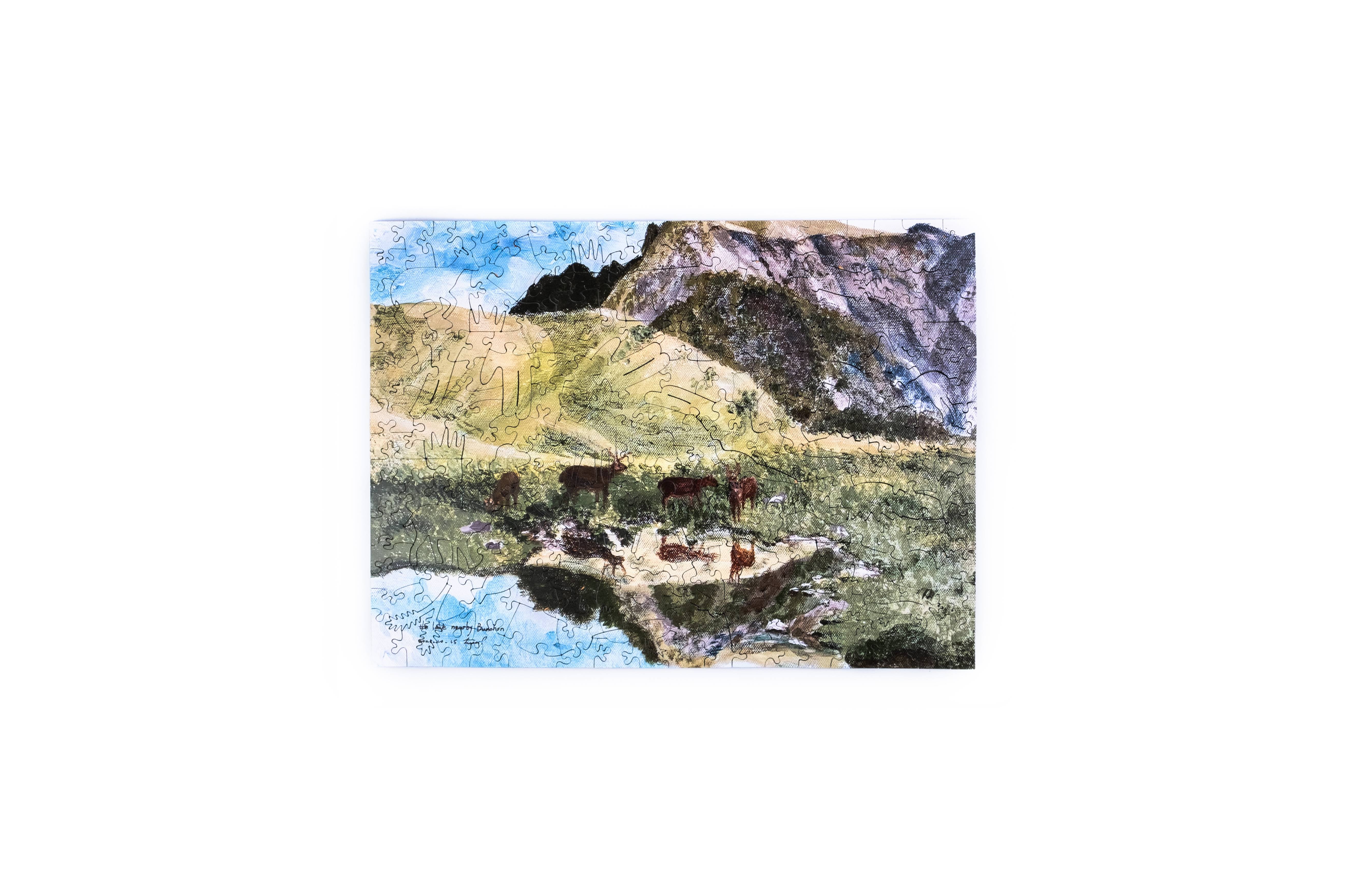 Taiwanese Mountains-Jun. The Lake Nearby Bunohon