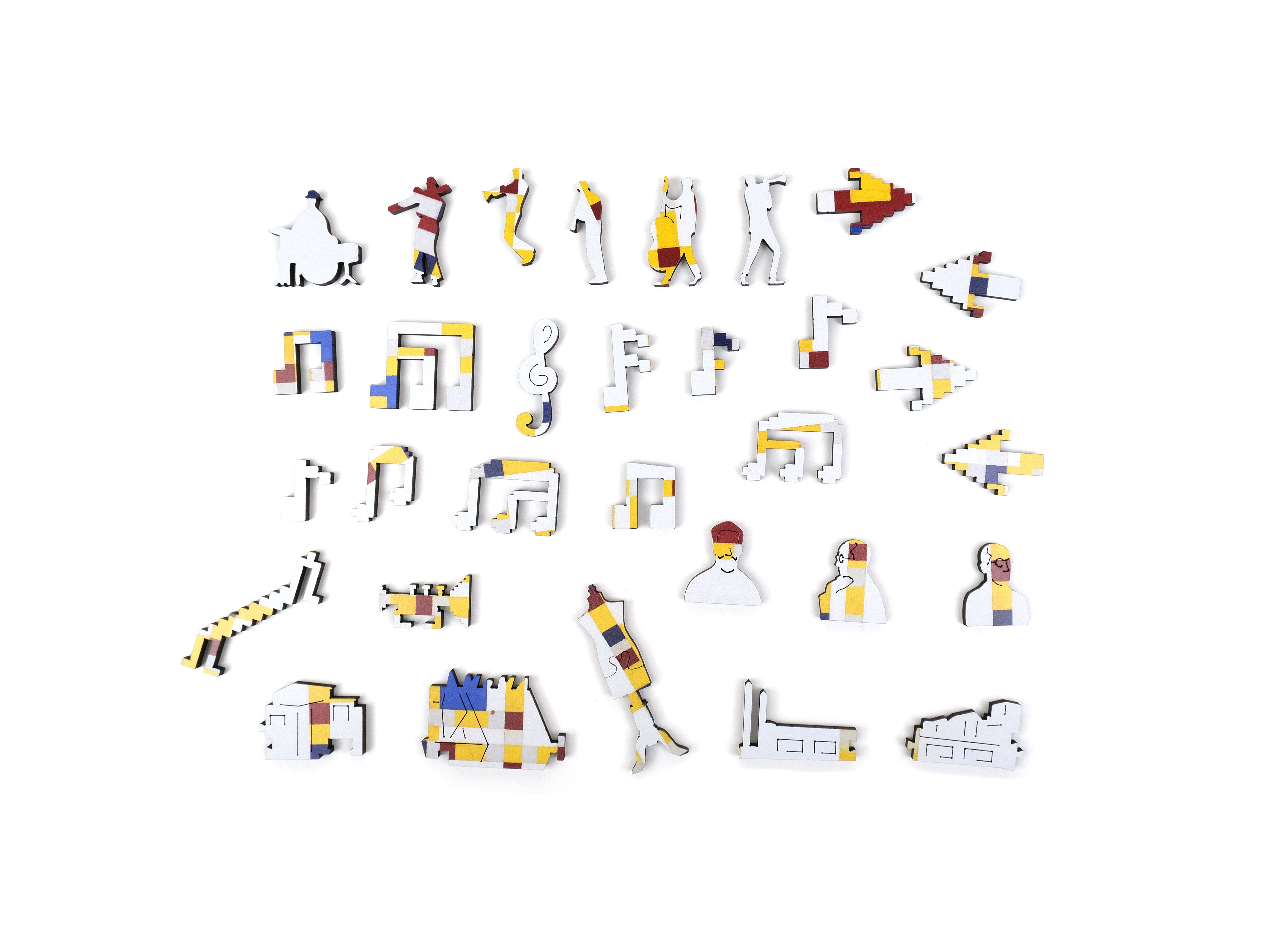 Pieces Of the Masters - Piet Mondrian