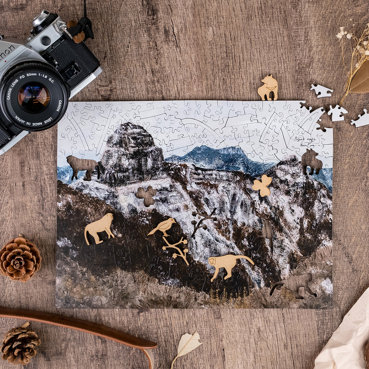 Taiwanese Mountains-Feb. Mt. Dabajian