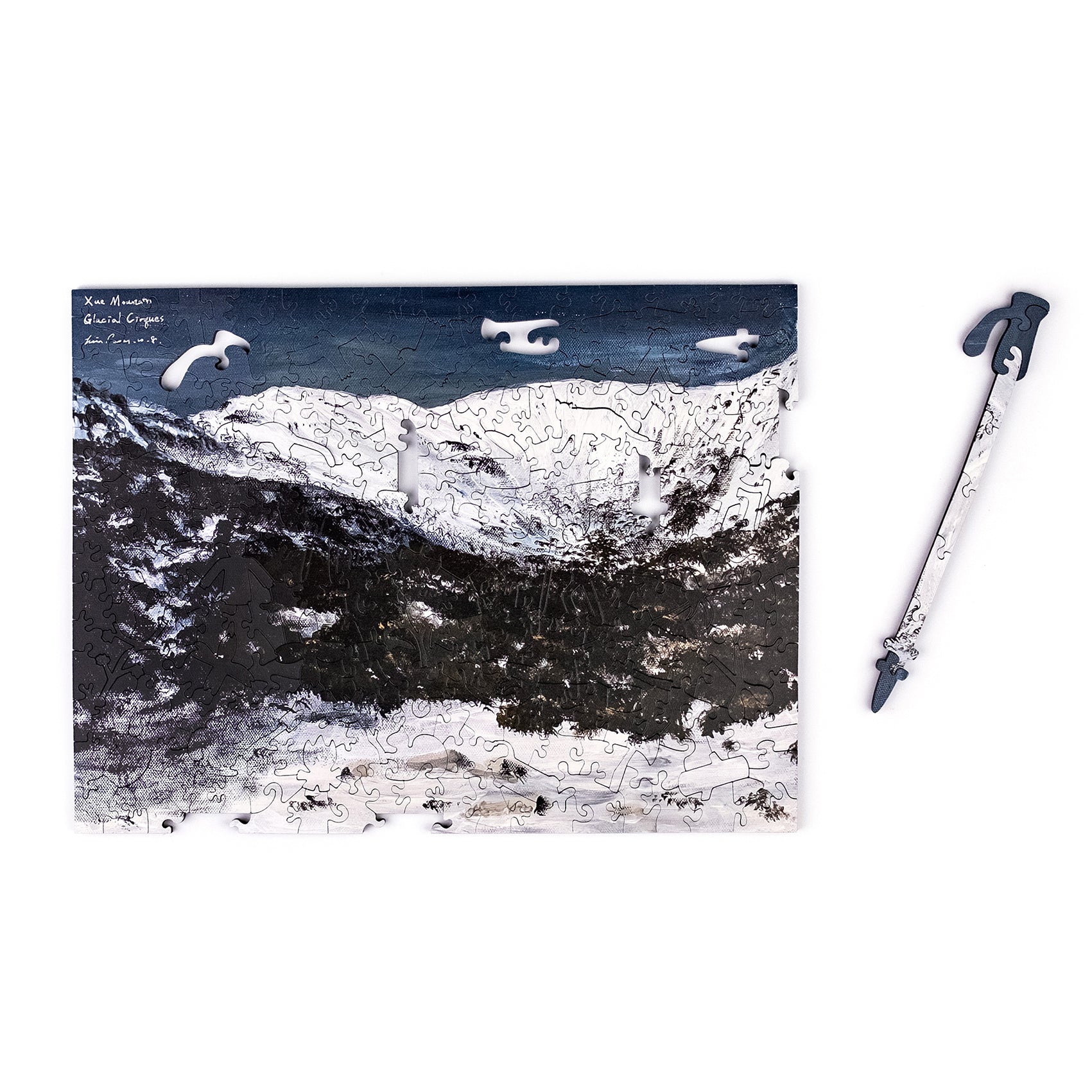 Taiwanese Mountains-Jan. Mt. Xue Glacial Cirques