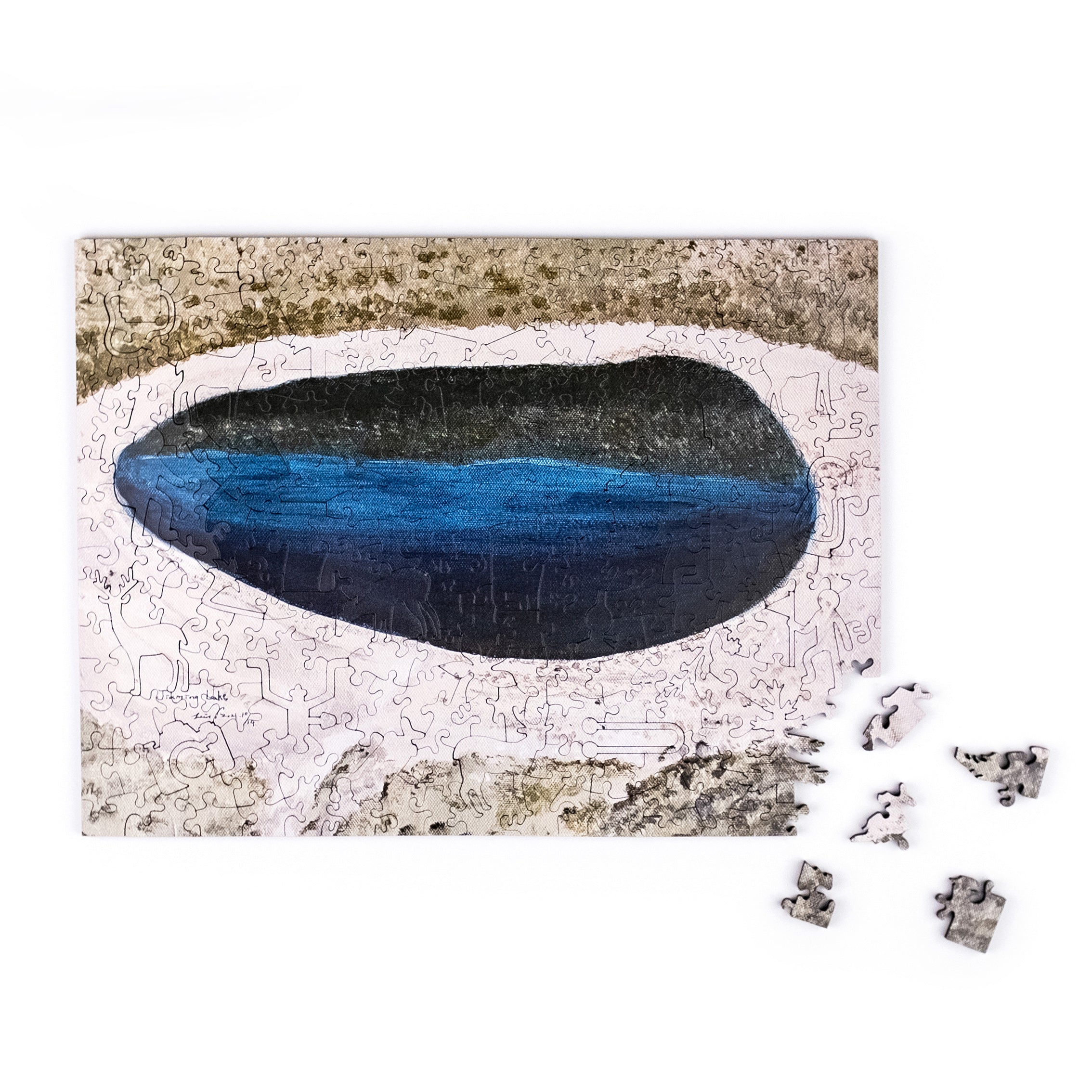 Taiwanese Mountains-Mar. Jiaming Lake