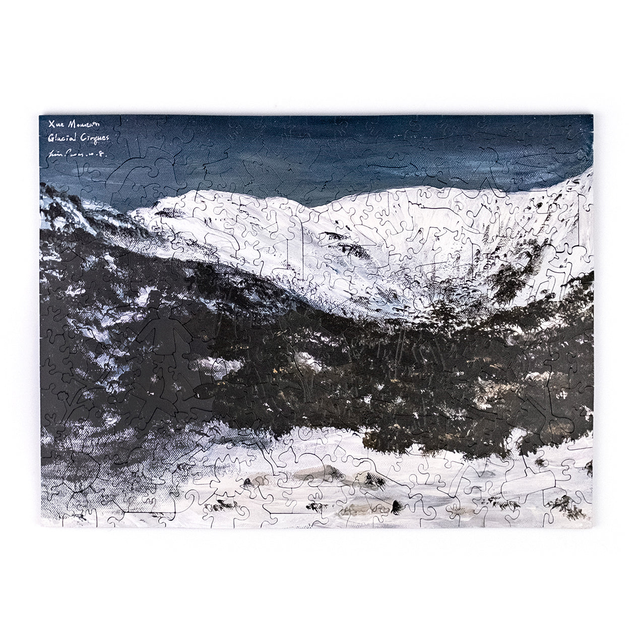 Taiwanese Mountains-Jan. Mt. Xue Glacial Cirques