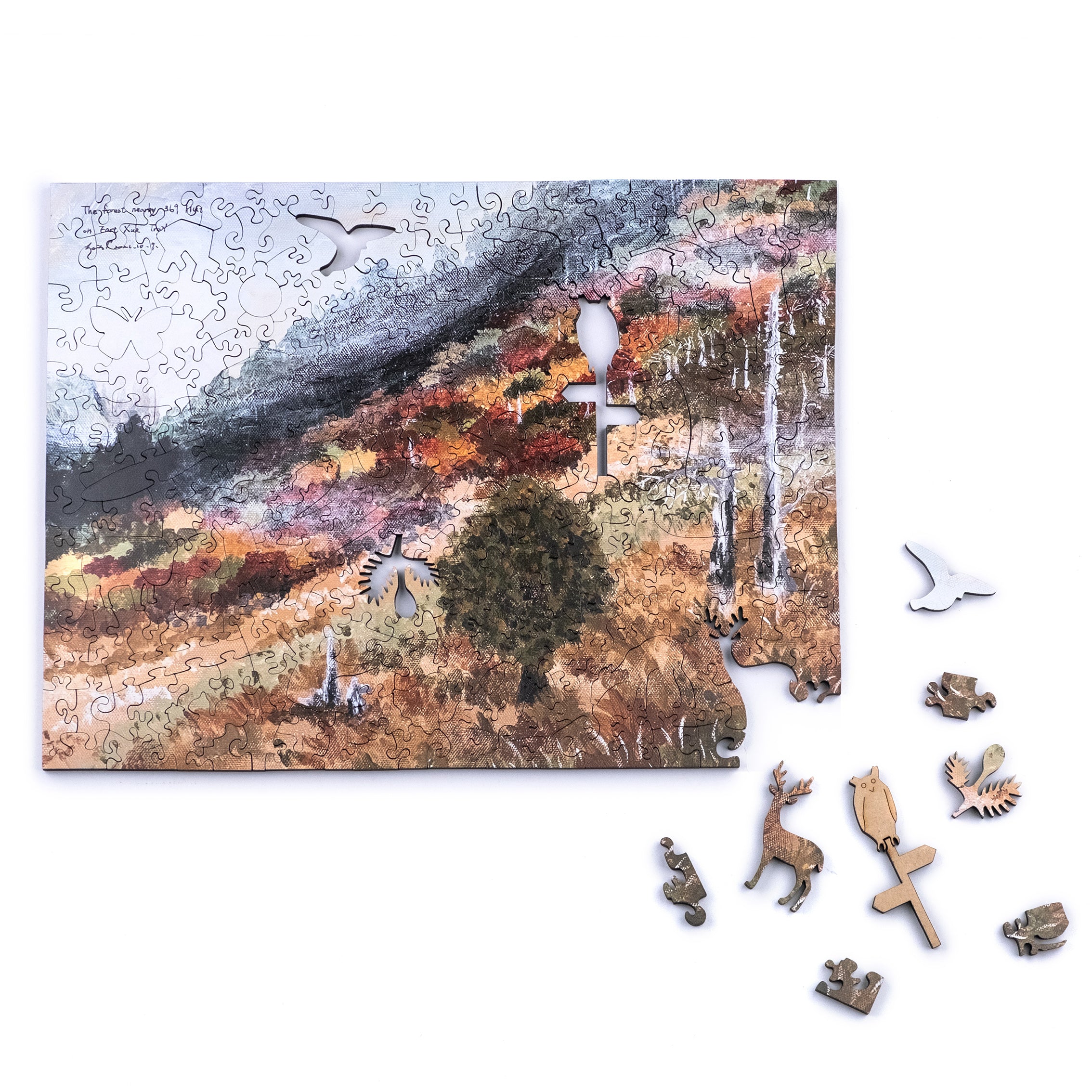 Taiwanese Mountains-Oct. The Forest Nearby 369 Hut