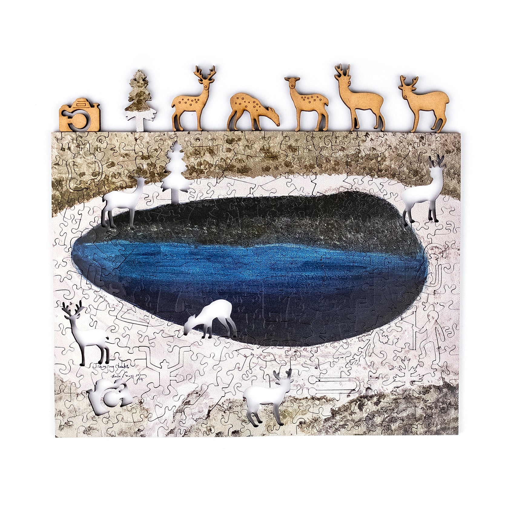 Taiwanese Mountains-Mar. Jiaming Lake