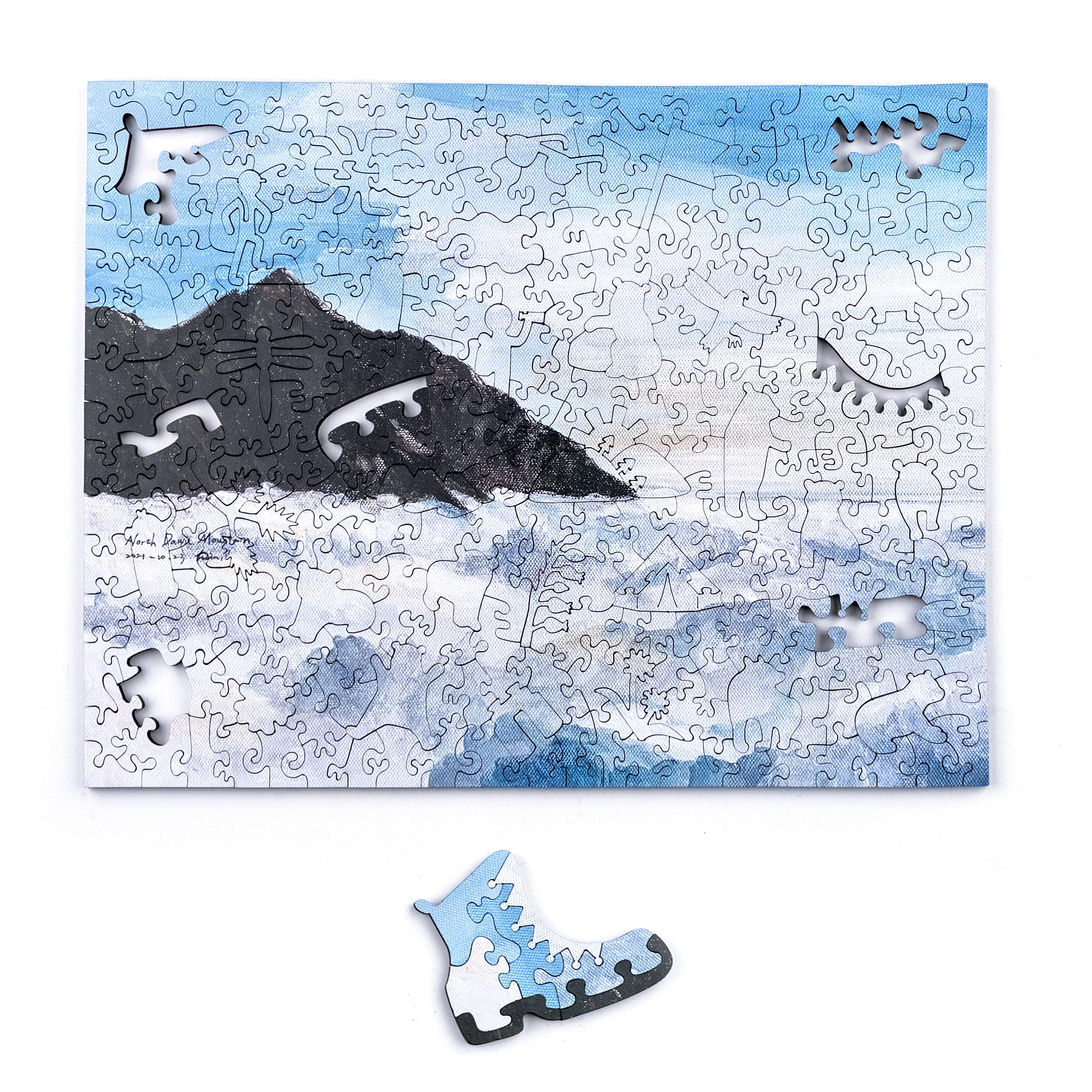 Taiwanese Mountains-Nov. Mt. North Dawu