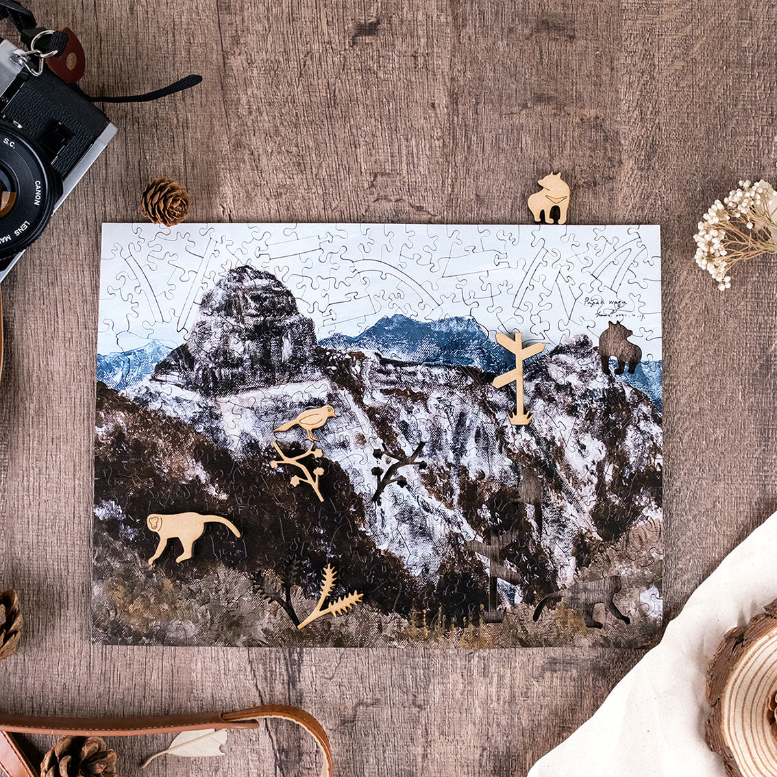 Taiwanese Mountains-Feb. Mt. Dabajian