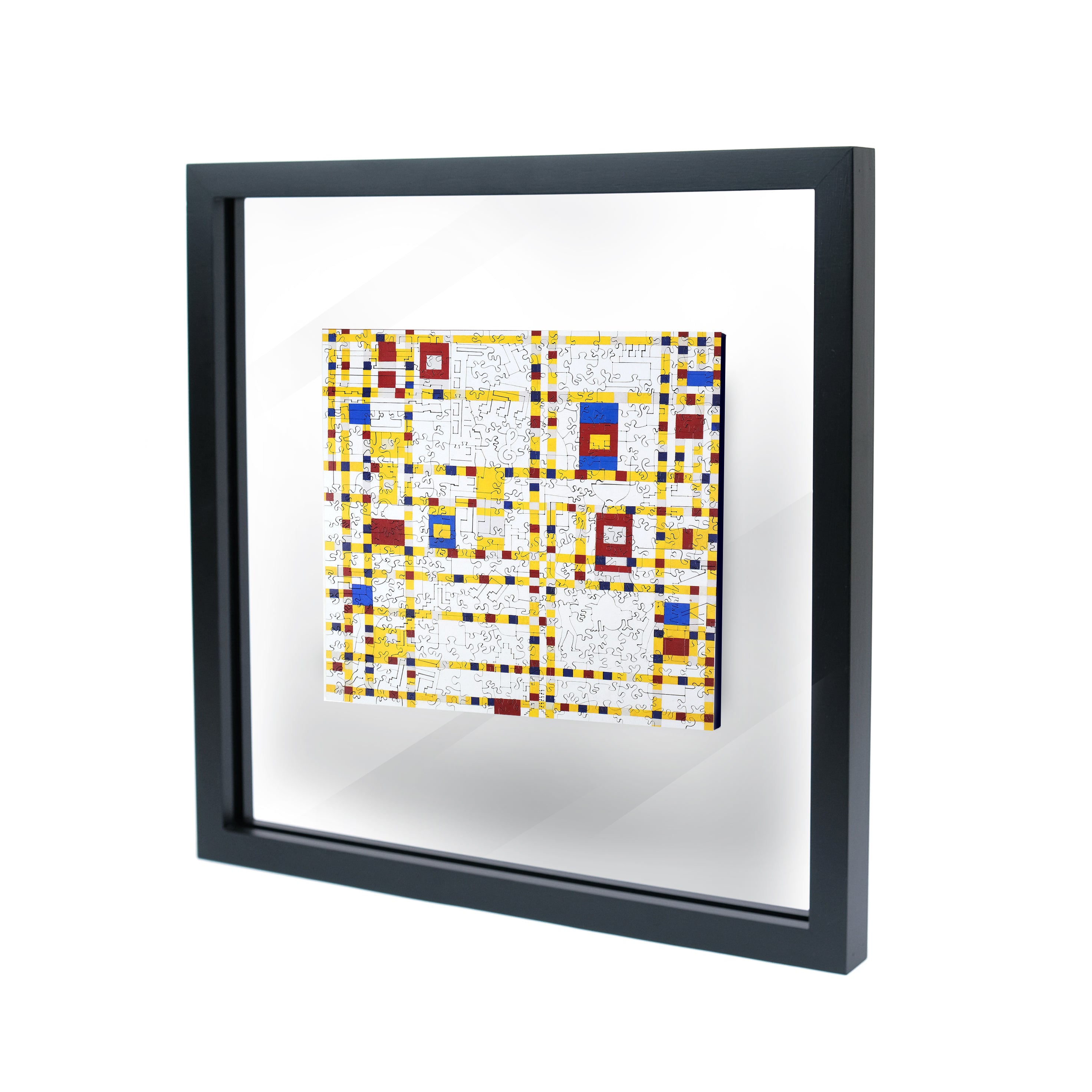 Double-Sided Wooden Display Frame